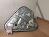 Front window lifting mechanism without motor 