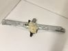 Front door window regulator with motor 