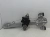 Rear door window regulator with motor 25984334
