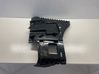Bumper support mounting bracket corner 7400668