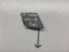 Tapa/tapón del gancho de remolque delantero 5N0807241