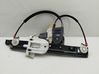 Rear window lifting mechanism without motor 1881208