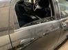 Front door window glass four-door 51869145