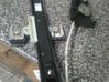 Front door window regulator with motor 1S4837462A