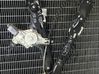 El. lango pakėlimo mechanizmas be varikliuko 