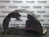 Front wheel arch liner splash guards 