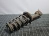 Amortiguador trasero con muelle espiral 