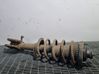 Rear shock absorber with coil spring 