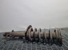 Rear shock absorber with coil spring 