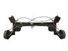 Rear axle beam with reductor 555016666R