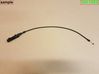 Engine bonnet/hood lock release cable 8240608