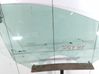 Front door glass trim molding 