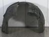Rear arch fender liner splash guards 