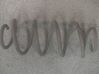 Rear coil spring 