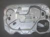 Front door window regulator with motor 7M51R045H17A