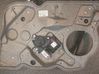 Motor del regulador de la ventanilla de la puerta delantera 