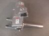 Steering wheel axle 