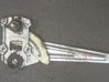 Front door window regulator with motor 
