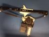 Rear door window regulator with motor 5M0839402B