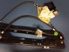 Front door window regulator with motor 5M1837402D