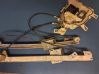 Front door window regulator with motor 1K0959793D