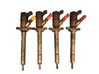 Fuel injectors set 0445110188