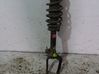 Front shock absorber with coil spring 