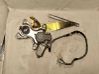 Rear door window regulator with motor 8571048030