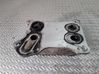 Oil filter mounting bracket 
