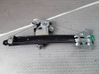 Rear door window regulator with motor 