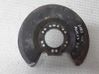 Rear brake disc plate dust cover 
