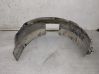 Front wheel arch liner splash guards 
