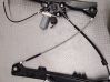 Front door window regulator with motor 7034352