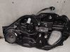 Front door window regulator with motor 
