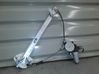 Front door window regulator with motor 