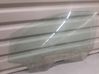 Front door window glass four-door 