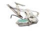 Rear door window regulator with motor 193016000