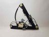 Front door window regulator with motor 7075667E