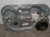Front door window regulator with motor 