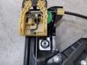 Front door window regulator with motor 