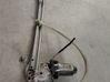 Rear door window regulator with motor 8200485224