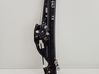 Rear window lifting mechanism without motor 