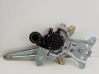 Rear window lifting mechanism without motor 