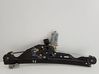 Rear window lifting mechanism without motor 