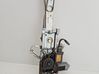 Front window lifting mechanism without motor 