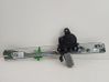 Front window lifting mechanism without motor 