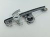 Front window lifting mechanism without motor 