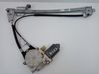Rear window lifting mechanism without motor 