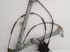 Front window lifting mechanism without motor 