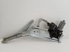 Front window lifting mechanism without motor 